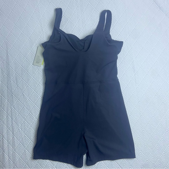 Women’s All In Motion (Target) Unitard Onesie Black Bodysuit Jumpsuit Athletic - Picture 8 of 12